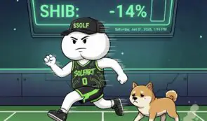 <strong>SHIB股价下跌14%，而Solfart预售额逼近19万美</strong>