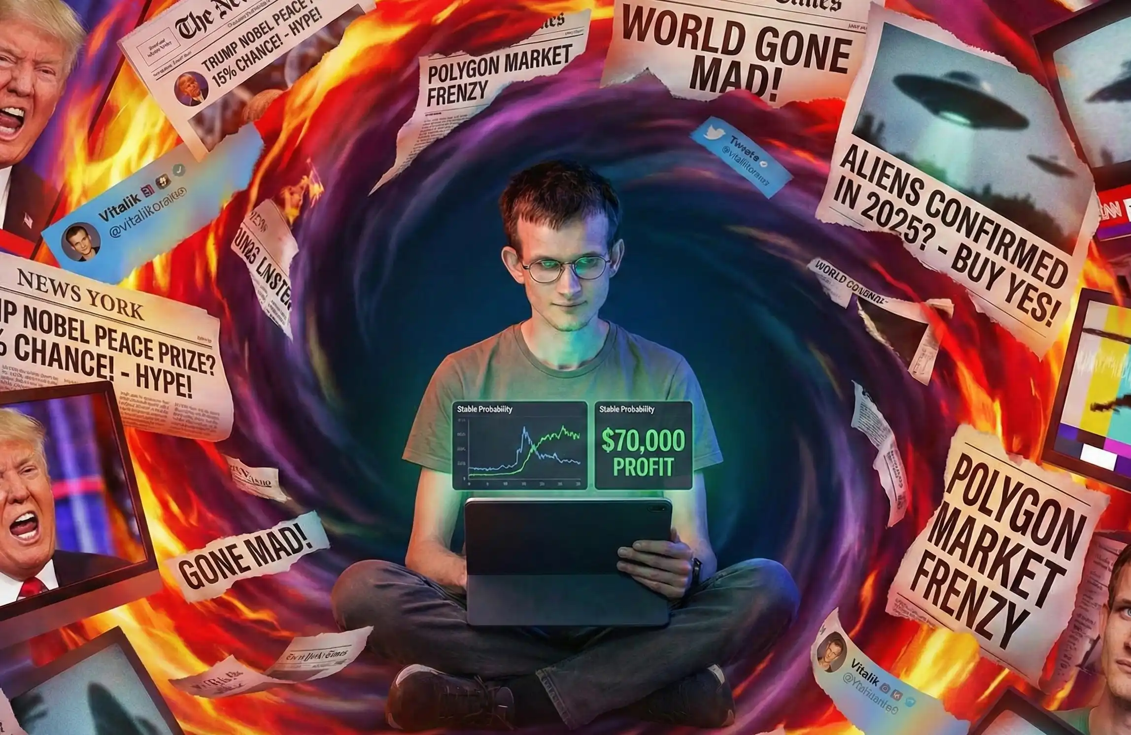 <strong>41 笔交易赚了 7 万美金，以太坊创始人如</strong>