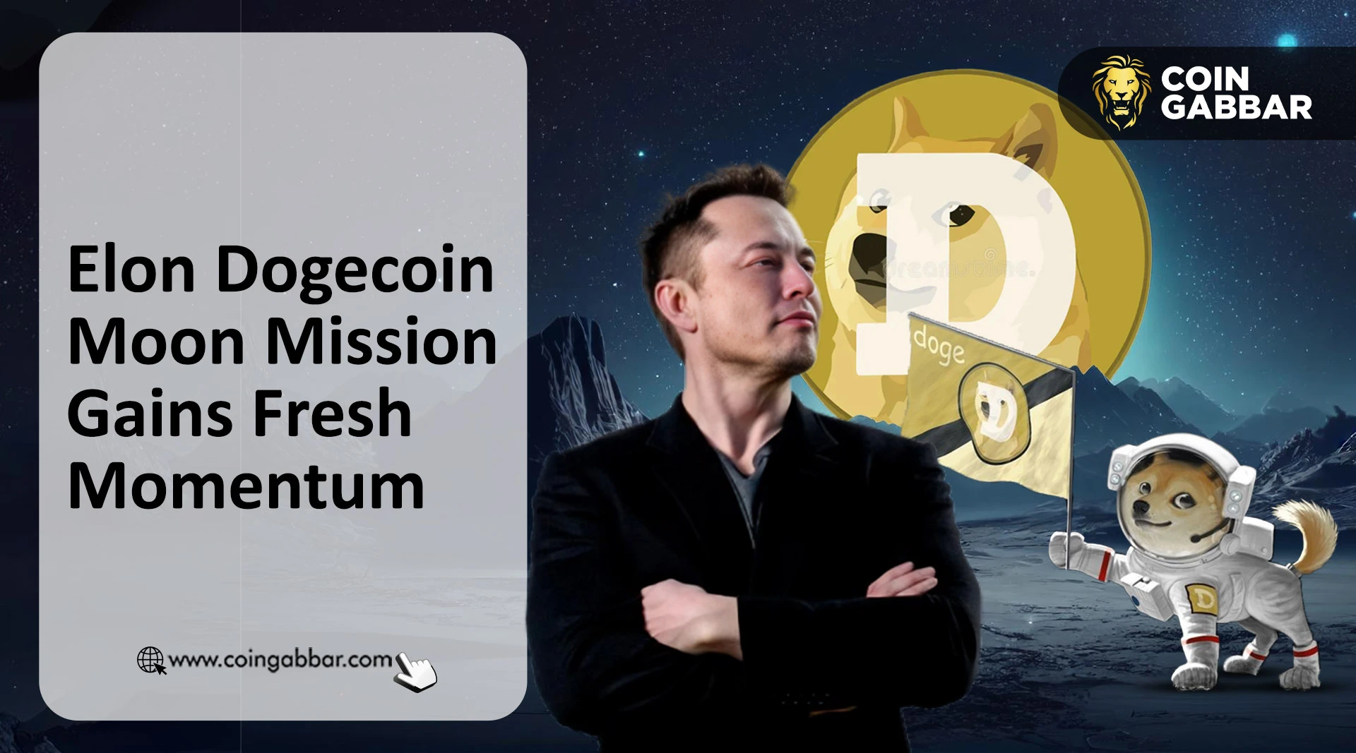 <strong>埃隆·马斯克暗示狗狗币登月计划：狗狗</strong>