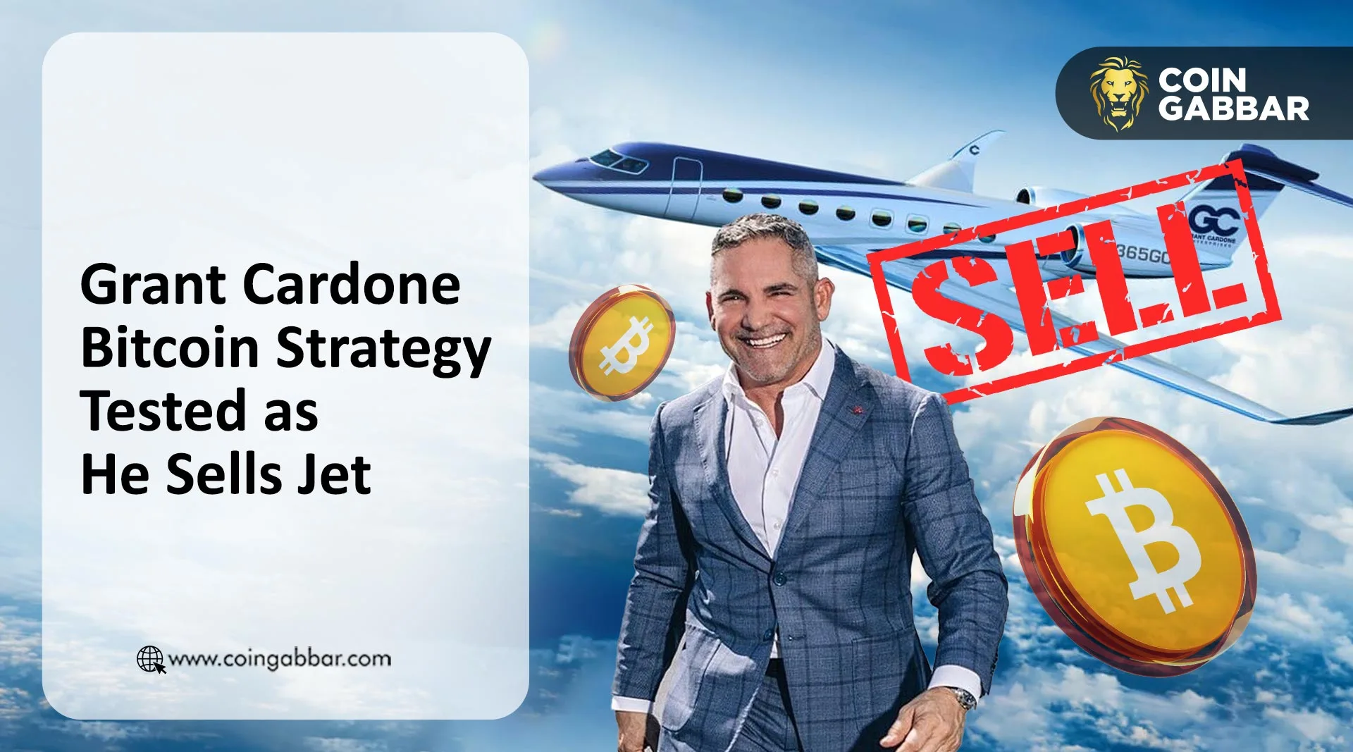 <b>Grant Cardone 出售飞机后，其比特币策略引发争议</b>